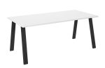 Jídelní stůl KOLINA 185x90 cm černá/bílá Jídelní stůl KOLINA 185x90 cm černá/bílá