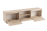 Vanguard stylový TV stolek, traventin Vanguard stylový TV stolek, traventin