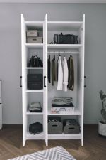 Šatní skříň třídveřová CLASSIE 3 barva bílá Šatní skříň třídveřová CLASSIE 3 barva bílá