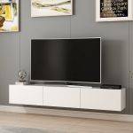 Rigel závěsný TV stolek, bílá Rigel závěsný TV stolek, bílá
