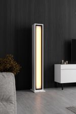 NOVA stojací LED lampa, bílá NOVA stojací LED lampa, bílá