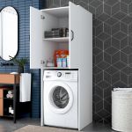 GORIZIA skříňka nad pračku, bílá GORIZIA skříňka nad pračku, bílá