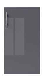 dolní skříňka š.50, v.82, Kaiser L5082, bílá/antracit lesk dolní skříňka š.50, v.82, Kaiser L5082, bílá/antracit lesk