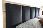 Postel s úlož. prostorem 180x200 BARBUS dub artisan/černá Postel s úlož. prostorem 180x200 BARBUS dub artisan/černá