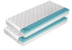 Postel ELSA 1800x200 bílá + 2 ks matrace FUTURA 90x200 cm Postel ELSA 1800x200 bílá + 2 ks matrace FUTURA 90x200 cm