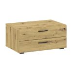 Šatní skříň 2D GALET dub artisan/bílá Šatní skříň 2D GALET dub artisan/bílá