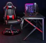GAMER 1 herní stůl černý/červený GAMER 1 herní stůl černý/červený