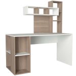 ZAKIMI designový psací stůl, bílá/cordoba ZAKIMI designový psací stůl, bílá/cordoba