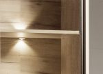 Vitrína 4D1S PILETAS M-3 dub hickory Vitrína 4D1S PILETAS M-3 dub hickory