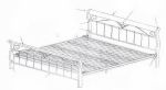Postel BENÁTKY 9060180x200 cm Postel BENÁTKY 9060180x200 cm