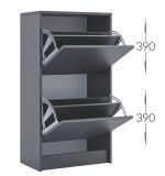 Botník ROLF šedý grafit Botník ROLF šedý grafit
