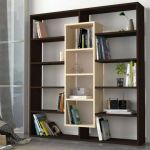 BULDAN designová knihovna, wenge/maple BULDAN designová knihovna, wenge/maple