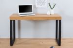 Psací/konzolový stůl BLACK DESK 120 CM dubový vzhled Psací/konzolový stůl BLACK DESK 120 CM dubový vzhled