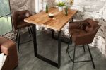 Barový stůl IRON CRAFT 120 CM NATUR masiv mango Barový stůl IRON CRAFT 120 CM NATUR masiv mango