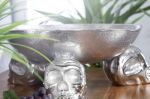 Mísa SKULL 35 CM stříbrná Mísa SKULL 35 CM stříbrná