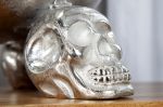 Mísa SKULL 35 CM stříbrná Mísa SKULL 35 CM stříbrná