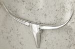 Nástěnná dekorace ANTLERS 75 CM stříbrná Nástěnná dekorace ANTLERS 75 CM stříbrná