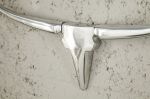 Nástěnná dekorace ANTLERS 75 CM stříbrná Nástěnná dekorace ANTLERS 75 CM stříbrná