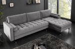 Sedací souprava COZY VELVET II 260 CM šedá samet Sedací souprava COZY VELVET II 260 CM šedá samet