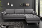 Sedací souprava COZY VELVET II 260 CM šedá samet Sedací souprava COZY VELVET II 260 CM šedá samet