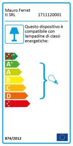 Stojací lampa GLAMY 176 CM