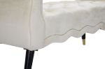Pokojová lavice LARIS 120 CM krémová Pokojová lavice LARIS 120 CM krémová