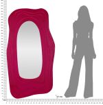 Nástěnné zrcadlo DAFNE 165 CM červené Nástěnné zrcadlo DAFNE 165 CM červené