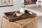 Podnos ANTIK BROWN 44 CM masiv mango Podnos ANTIK BROWN 44 CM masiv mango