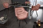 Židlo-křeslo DUTCH COMFORT tmavě růžové samet Židlo-křeslo DUTCH COMFORT tmavě růžové samet