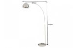 Stojací lampa BIG BOW 205 CM zlatá Stojací lampa BIG BOW 205 CM zlatá