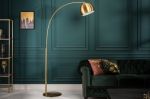 Stojací lampa BIG BOW 205 CM zlatá Stojací lampa BIG BOW 205 CM zlatá