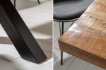 Jídelní stůl IRON CRAFT X NATUR 160 CM masiv mango Jídelní stůl IRON CRAFT X NATUR 160 CM masiv mango