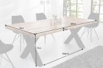 Jídelní stůl IRON CRAFT X NATUR 160 CM masiv mango Jídelní stůl IRON CRAFT X NATUR 160 CM masiv mango