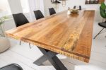 Jídelní stůl IRON CRAFT X NATUR 240 CM masiv mango Jídelní stůl IRON CRAFT X NATUR 240 CM masiv mango