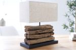 Stolní lampa PERIFERE BEIGE 40 CM naplavené dříví Stolní lampa PERIFERE BEIGE 40 CM naplavené dříví