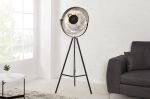 Stojací lampa BIG STUDIO 160 CM černo-stříbrná Stojací lampa BIG STUDIO 160 CM černo-stříbrná