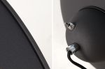 Stojací lampa BIG STUDIO 160 CM černo-stříbrná Stojací lampa BIG STUDIO 160 CM černo-stříbrná