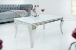 Konferenční stolek MODERN BAROCCO 100 CM bílý Konferenční stolek MODERN BAROCCO 100 CM bílý