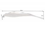 Mísa LEAF 64 CM stříbrná Mísa LEAF 64 CM stříbrná