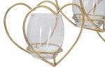 Svícen GOLDEN HEART 37 CM Svícen GOLDEN HEART 37 CM