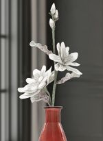 Umělá květina MAGNOLIE V2 98 CM šedá Umělá květina MAGNOLIE V2 98 CM šedá