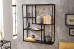 Nástěnný regál SLIM LINE 90 CM vzhled černý jasan Nástěnný regál SLIM LINE 90 CM vzhled černý jasan