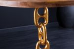 Odkládací stolek CHAIN GOLD 55 CM masiv mango Odkládací stolek CHAIN GOLD 55 CM masiv mango