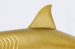 Skulptura SHARK GOLD 100 CM Skulptura SHARK GOLD 100 CM
