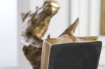 Skulptura HORSE GOLD 40 CM Skulptura HORSE GOLD 40 CM