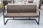 Stolová lavice IMPERIAL 160 CM vintage taupe mikrovlákno Stolová lavice IMPERIAL 160 CM vintage taupe mikrovlákno
