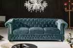 Pohovka CHESTERFIELD 3M 200 CM petrolejová samet Pohovka CHESTERFIELD 3M 200 CM petrolejová samet