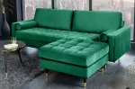 Taburet COZY VELVET 80 CM smaragdově zelený samet Taburet COZY VELVET 80 CM smaragdově zelený samet