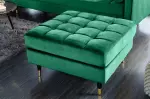 Taburet COZY VELVET 80 CM smaragdově zelený samet Taburet COZY VELVET 80 CM smaragdově zelený samet