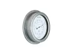 Venkovní nástěnný barometr NeXtime ORCHID stříbrný Venkovní nástěnný barometr NeXtime ORCHID stříbrný